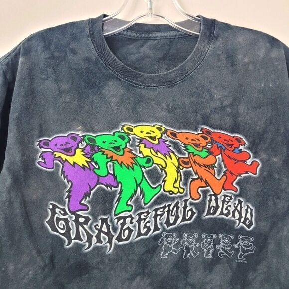 VTG Grateful Dead black tiedye tee - Picture 2 of 4